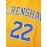 Stitched #22 Yellow Basketball Sports Jersey, Sleeveless Basketball Jersey, Polyester Basketball Shirt Classic Tank Top - Gift For Basketball Fans