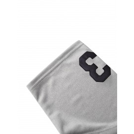 Men's Breathable V-Neck Baseball Jersey #23 Embroidered Polyester Sportswear - Loose Fit Knit Fabric for Streetwear, Team Sports, Beach & Outdoor Activities (Sizes S-3XL)