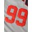 Men's Retro Baseball Jersey with Embroidered Number 99 & Names - Polyester V-Neck Loose Fit Button-Up Shirt for Sports, Halloween, Christmas Parties (S-3XL), Festive Occasion Attire | Casual Baseball Shirt | Durable Fabric
