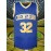 Men's #32 Blue Basketball Jersey - 