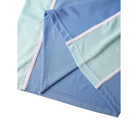 1pc Men'S Breathable Polyester Basketball Jersey, Embroidered #8-24, Crew Neck, Slight Stretch, Loose Fit, Machine Washable - Ideal for Sports, Casual, Streetwear, Parties, Sizes S-XXXL