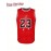 Men'S # 23 Red Embroidered Polyester Basketball Shirt V-neck Sleeveless Sports Shirt Breathable Knitted Fabric Suitable For Team Sports Training Casual Wear S-3XL Sports Shirt Sports Appearance Breathable Polyester Fiber
