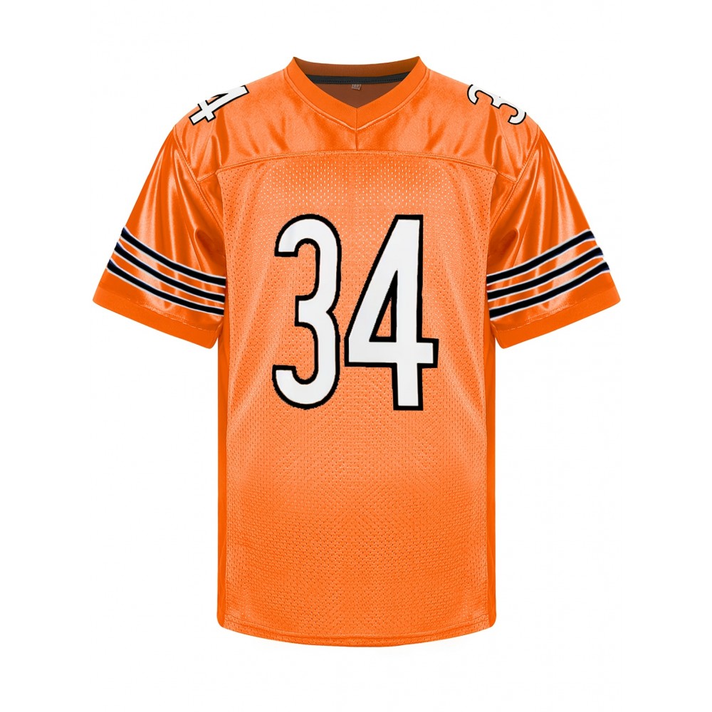 Men'S #43 Orange Breathable Embroidered Football Jersey - Casual V-Neck Sports Shirt For Outdoor Activities & Parties, Sizes S-XXXL Men'S #43 Orange Breathable Embroidered Football Jersey - Casual V-Neck Sports Shirt For Outdoor Activities & Parties, Sizes S-XXXL