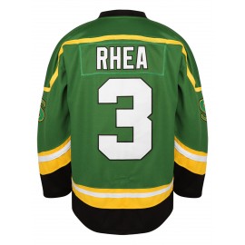 Men'S Shamrocks #3 Ice Hockey Jersey, Retro Block Color, Long Sleeve, Crew Neck, Loose Fit, Breathable Polyester, Sports & Casual Wear, Embroidered Lettering, V-Neck, Stretch Fabric, Team Sports Apparel