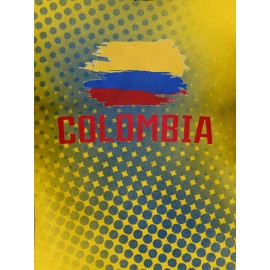 Women's Large Size Professional Sports Fabric Creative Pattern Print South American National Team Soccer Jersey T-shirt, Soccer Jersey Flag Uniforms Shirts, Breathable And Lightweight, Moisture-Wicking, As Gifts For Sports Fans