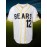 Men's #12 Classic White Baseball Jersey with Embroidered 
